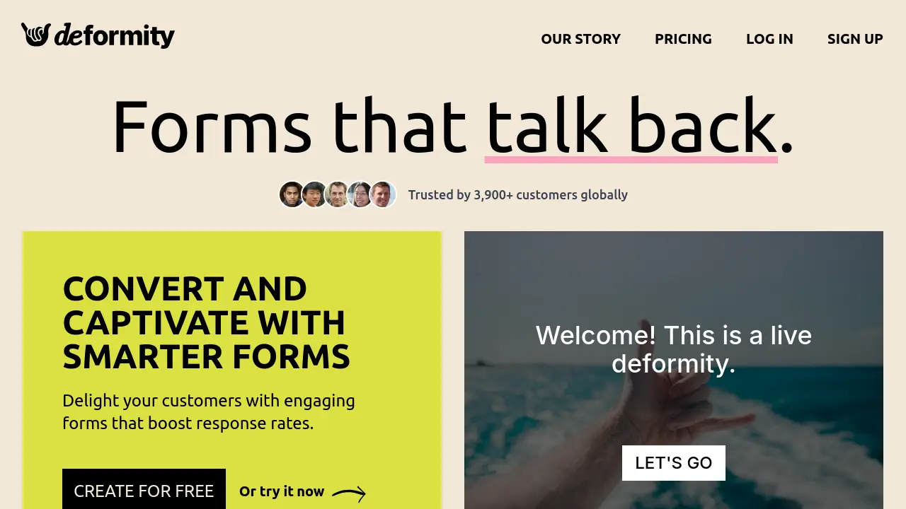 Screenshot of Deformity