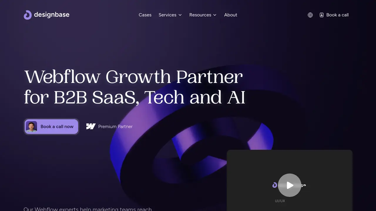 Screenshot of designbase