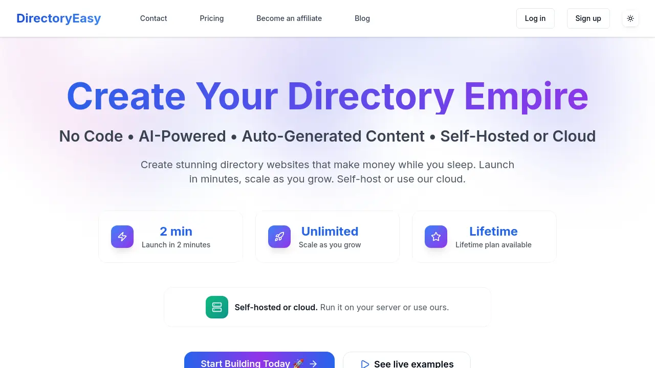 Screenshot of DirectoryEasy
