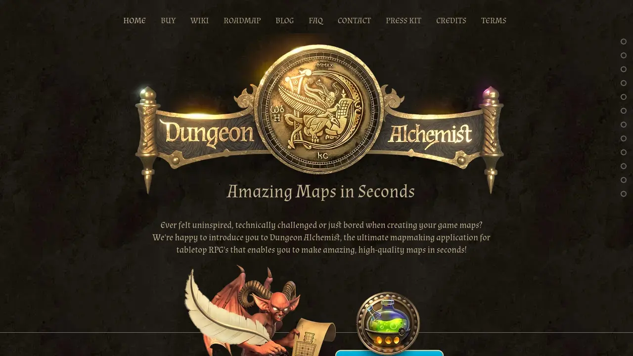 Screenshot of Dungeon Alchemist