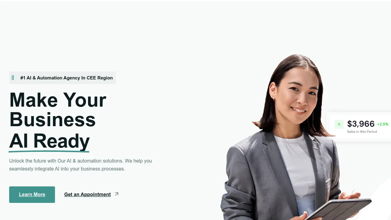 Screenshot of Easify AI
