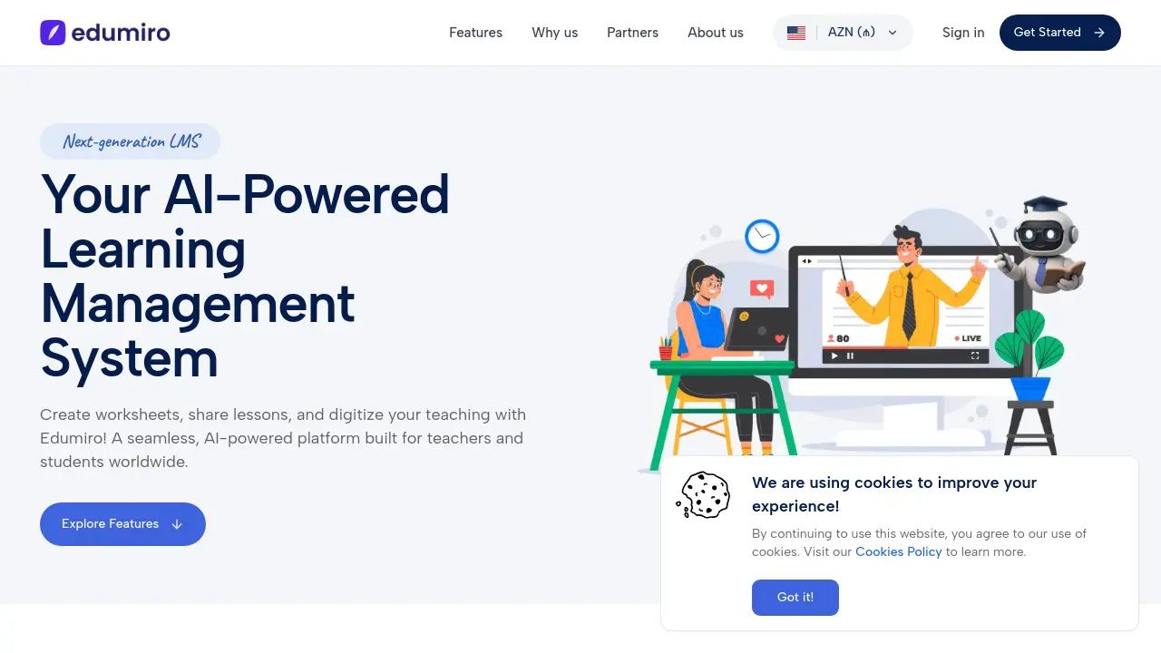 Screenshot of Edumiro