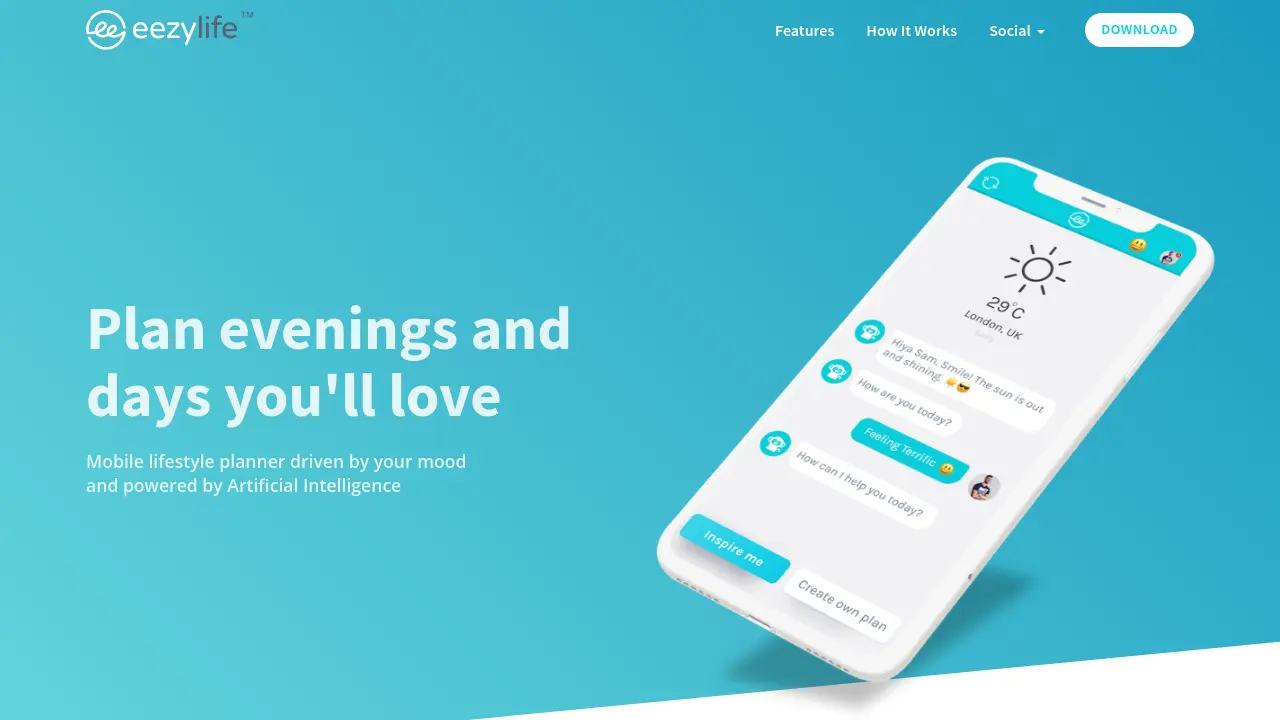 Screenshot of eezy