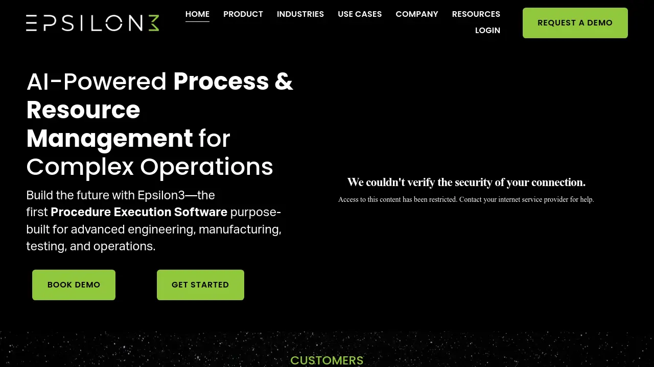 Screenshot of Epsilon3