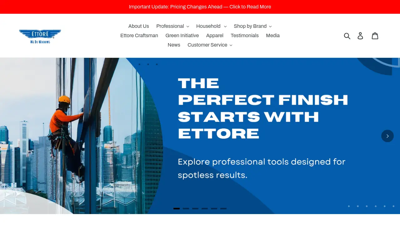 Screenshot of Ettore