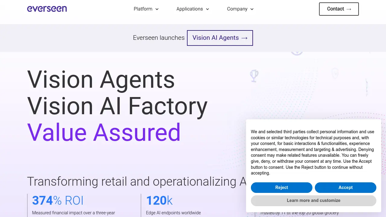 Screenshot of Everseen