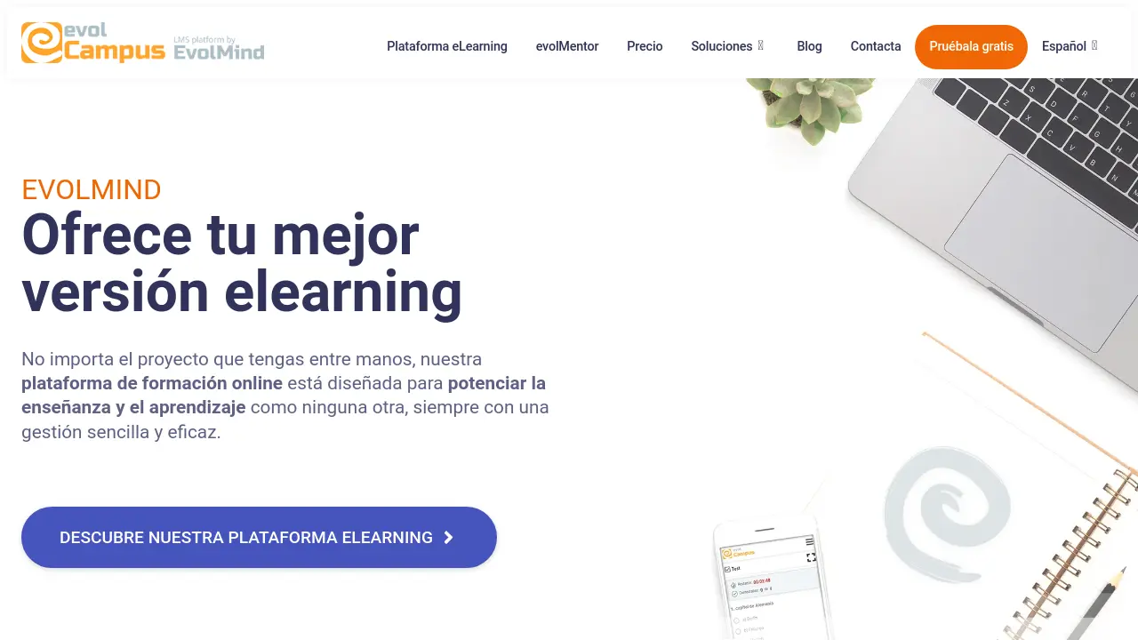 Screenshot of EvolMind