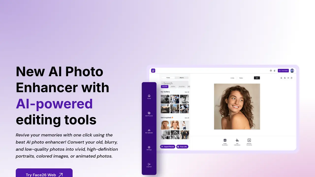 Screenshot of Face26