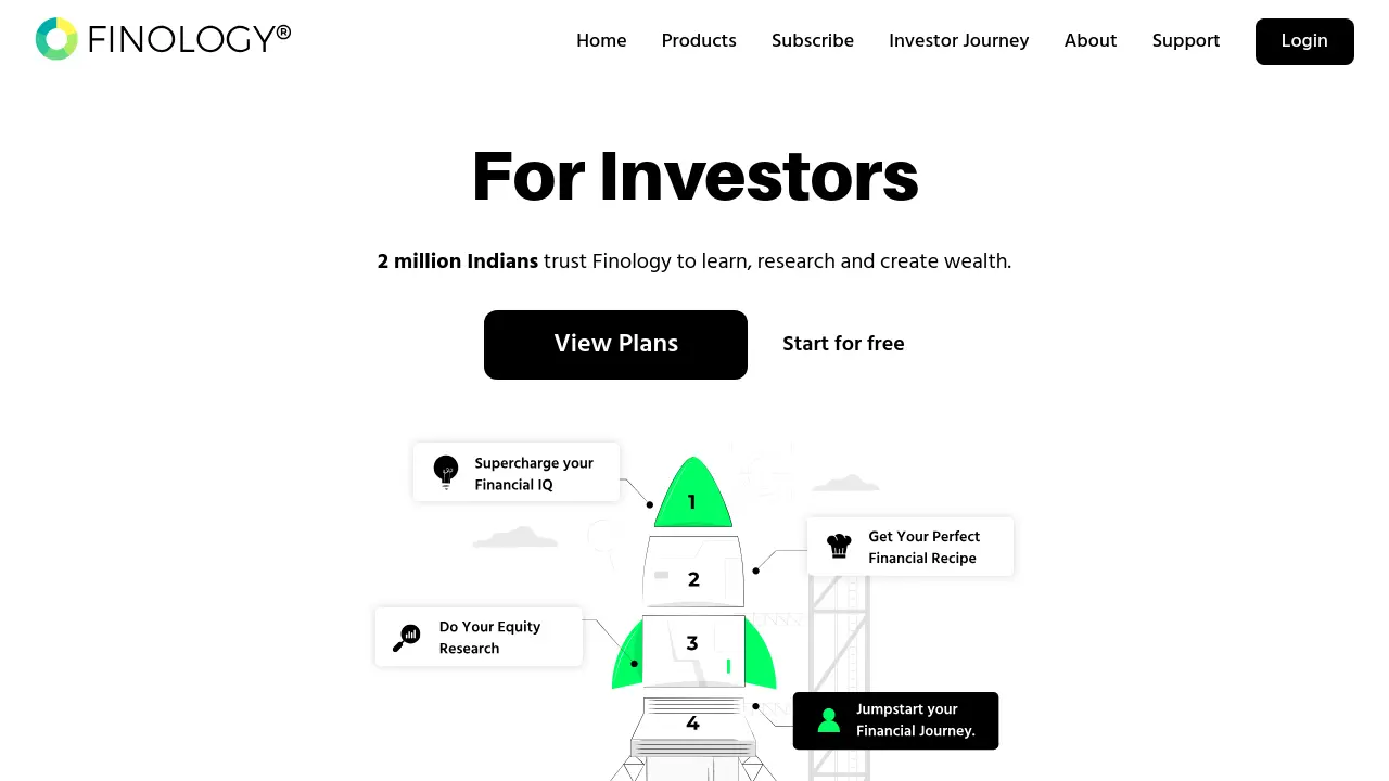 Screenshot of Finology