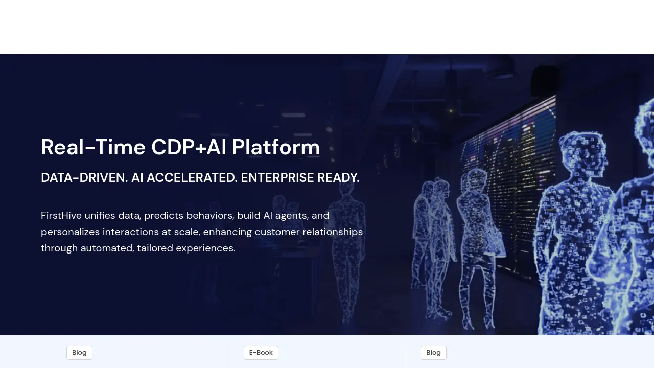 Screenshot of FirstHive