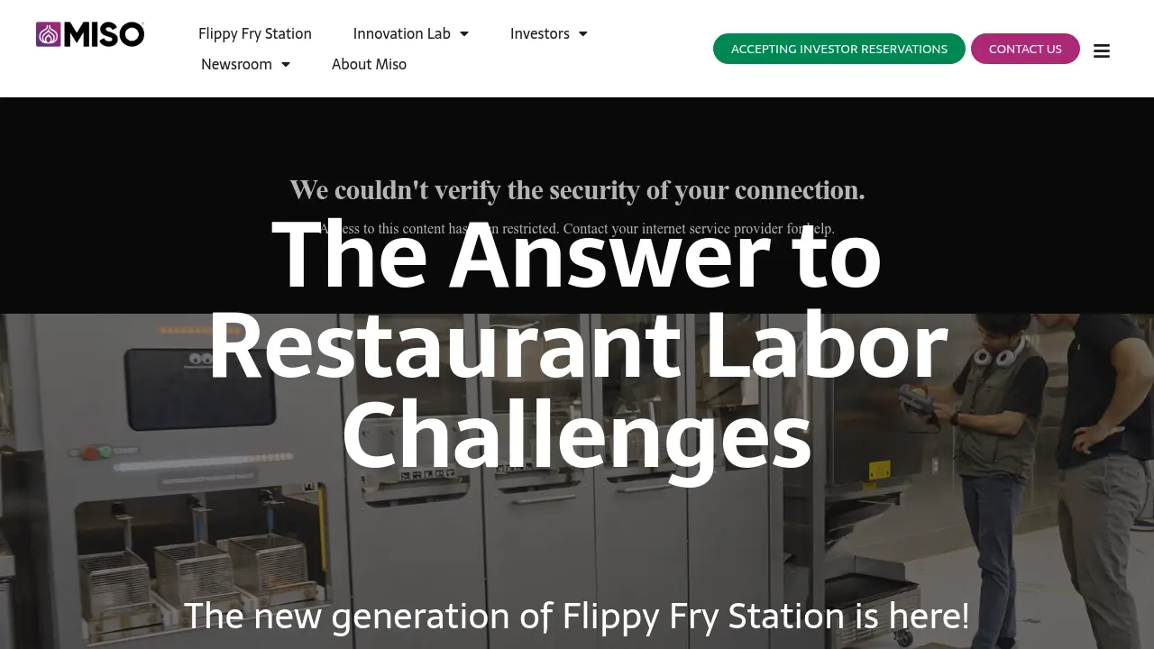 Screenshot of Flippy Fry Station