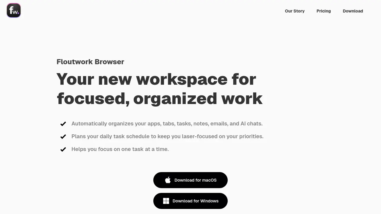 Screenshot of Floutwork