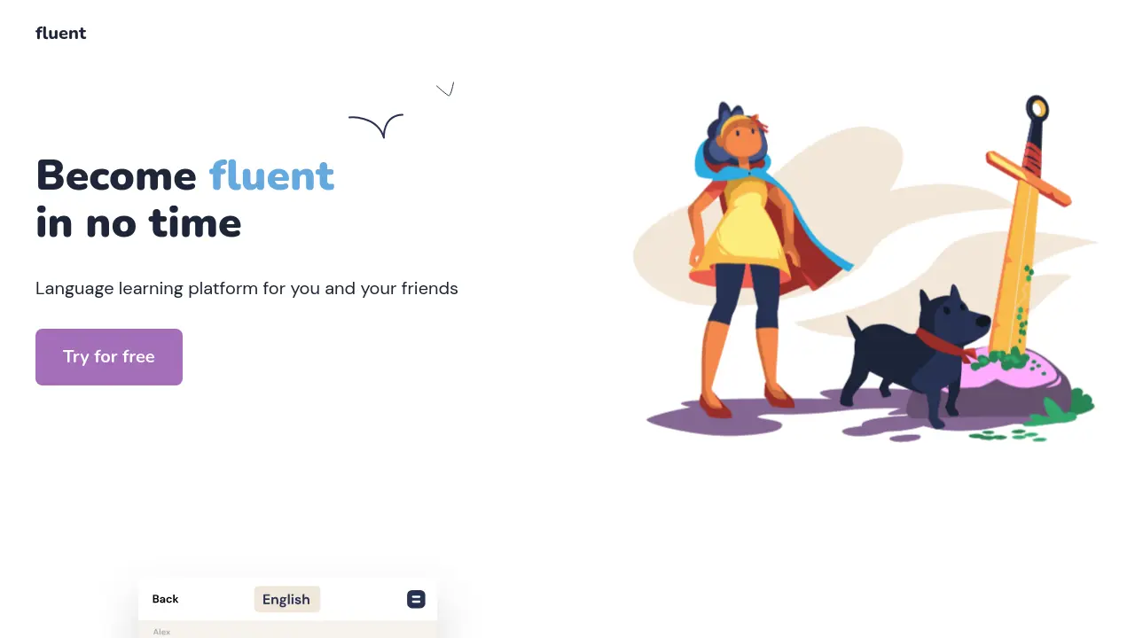 Screenshot of Fluent