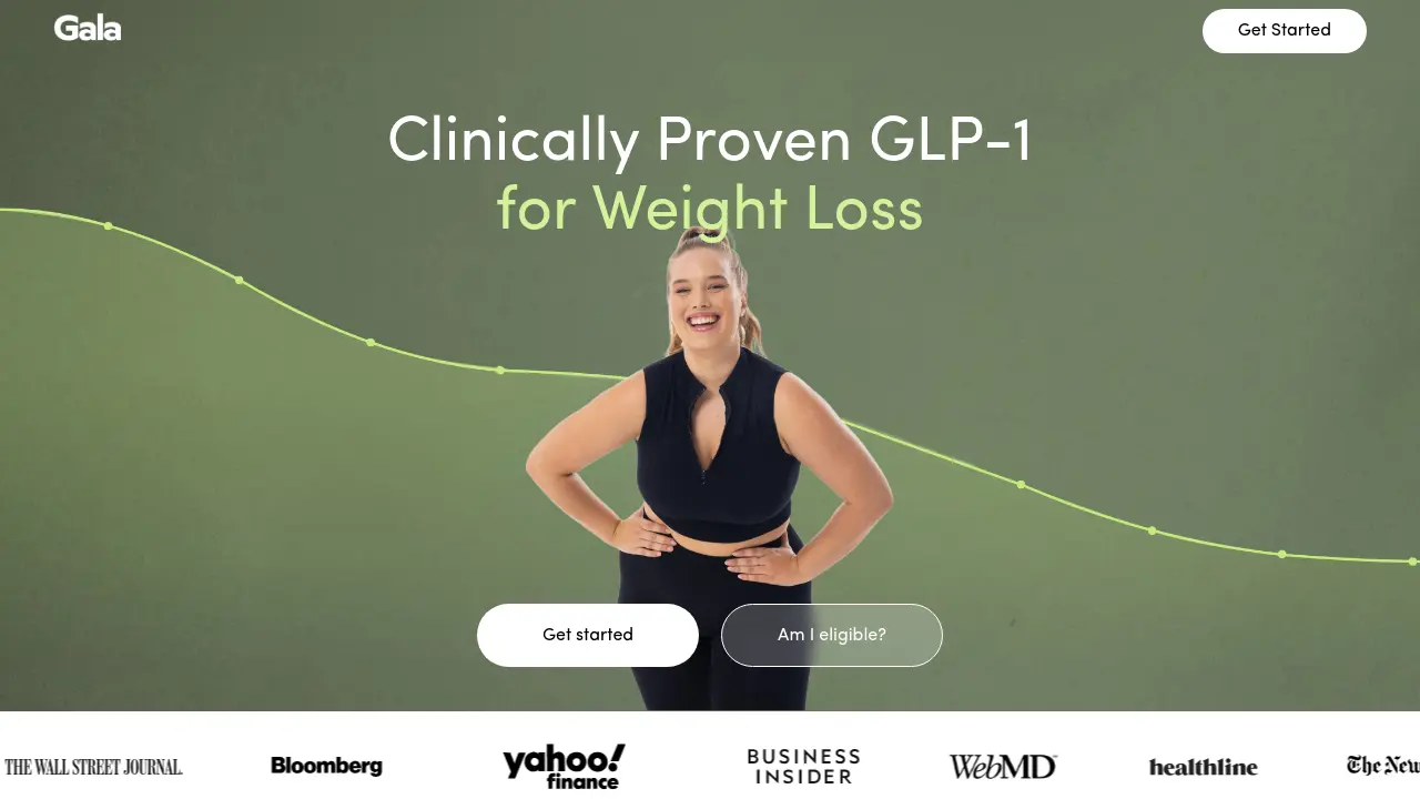 Screenshot of Gala GLP-1