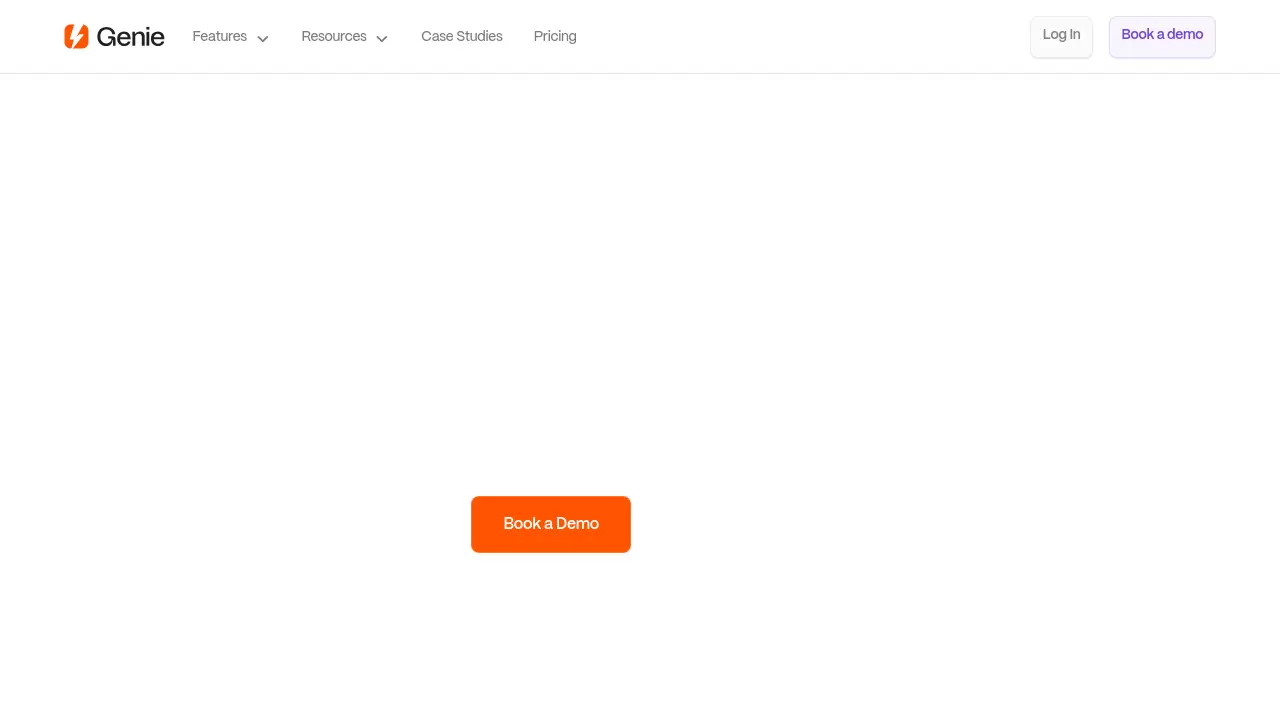 Screenshot of Genie