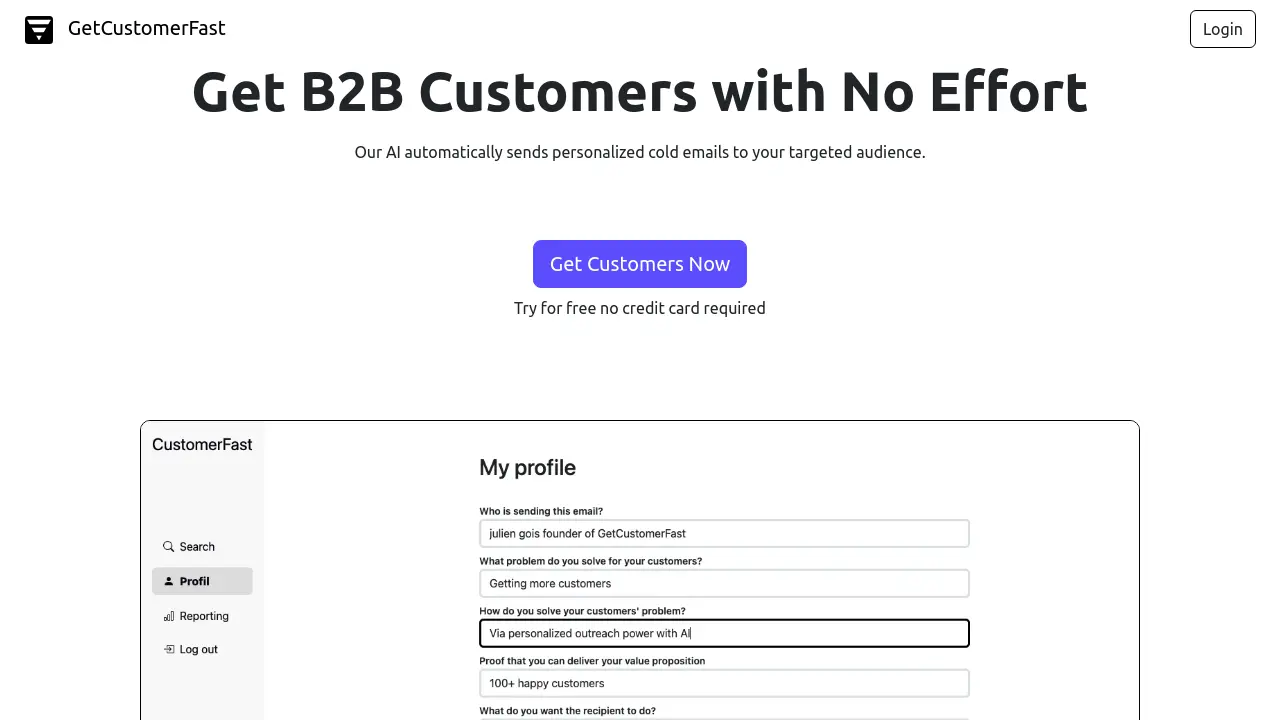 GetCustomerFast