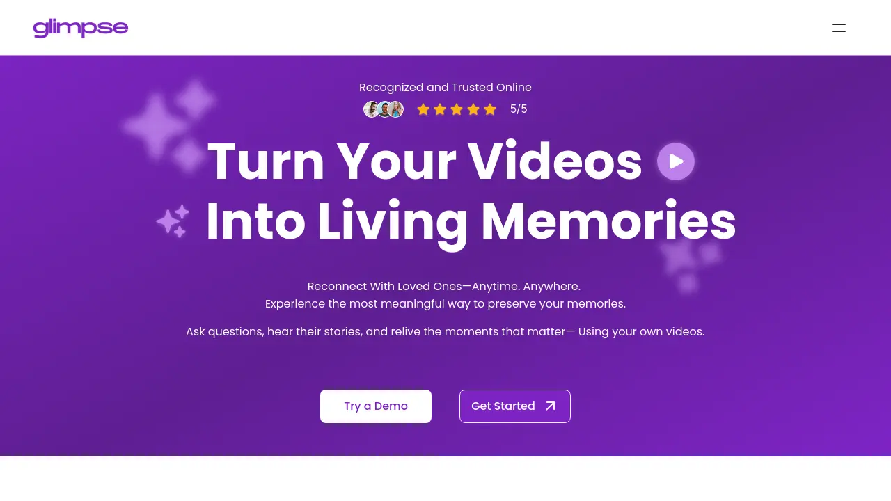 Screenshot of Glimpse