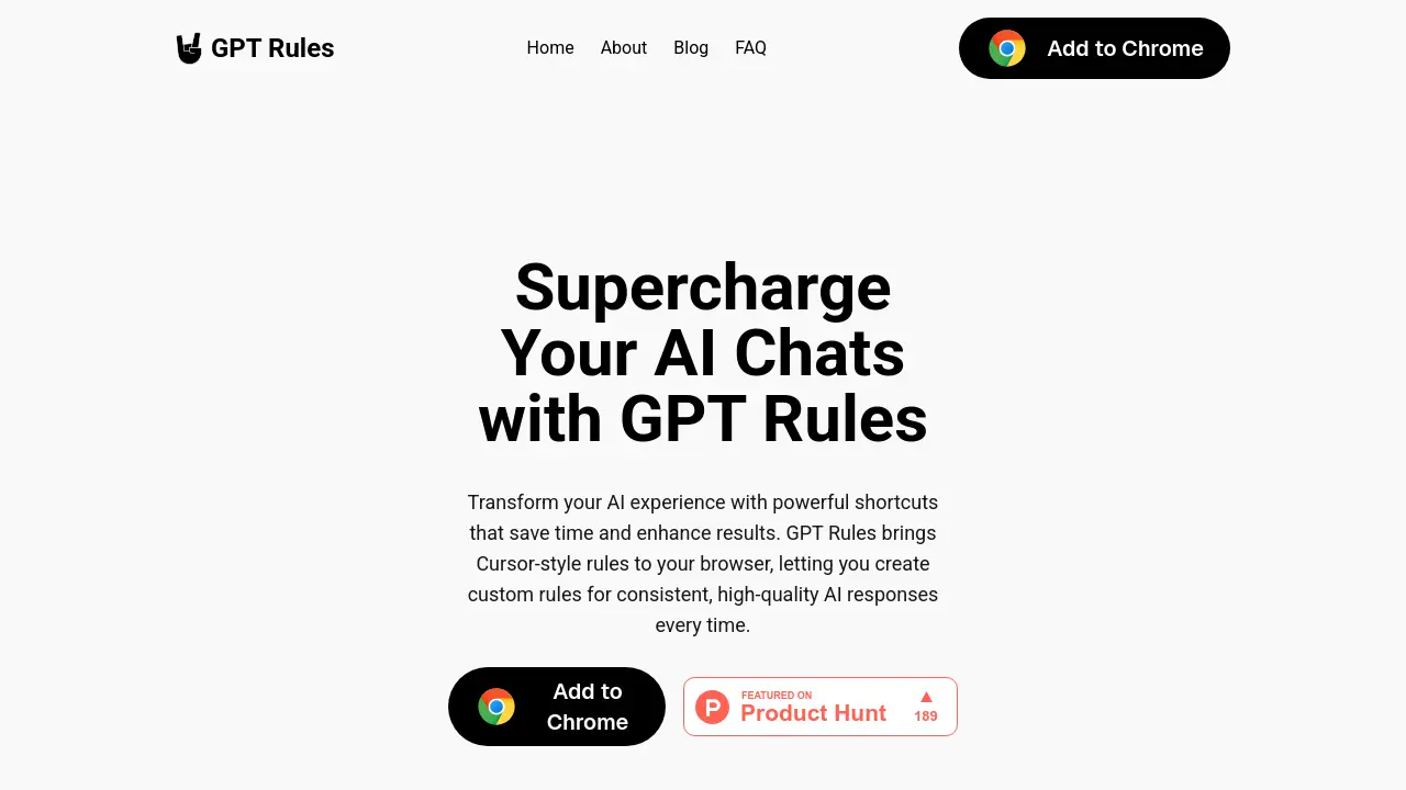 Screenshot of GPT Rules