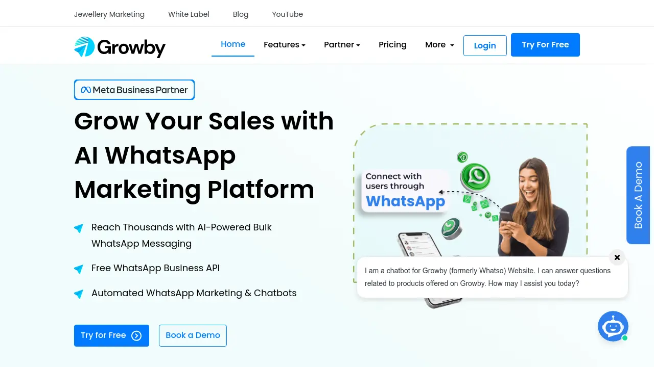 Screenshot of Growby