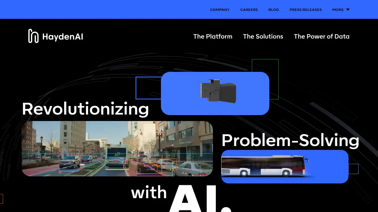 Screenshot of Hayden AI
