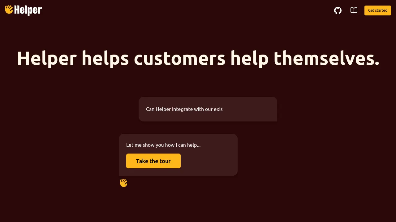 Screenshot of Helper