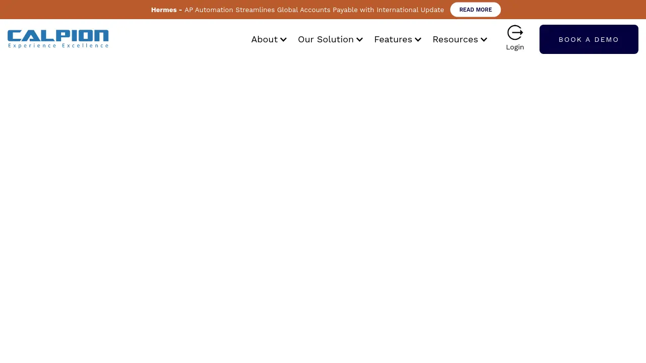 Screenshot of Hermes - AP Automation