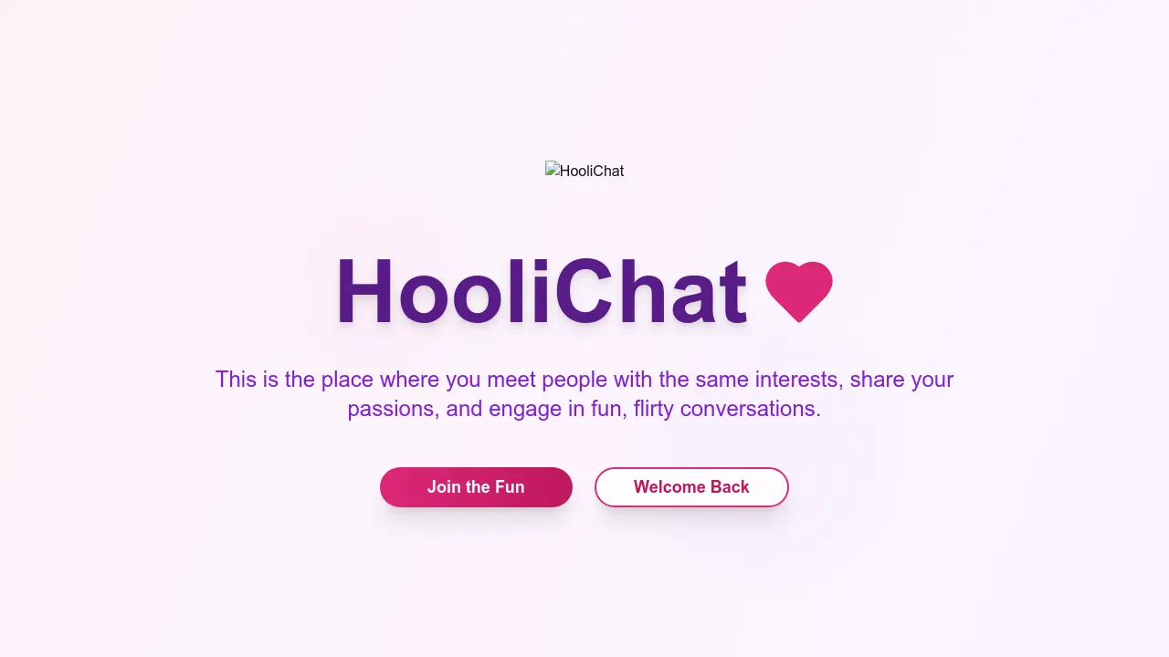 Screenshot of HooliChat