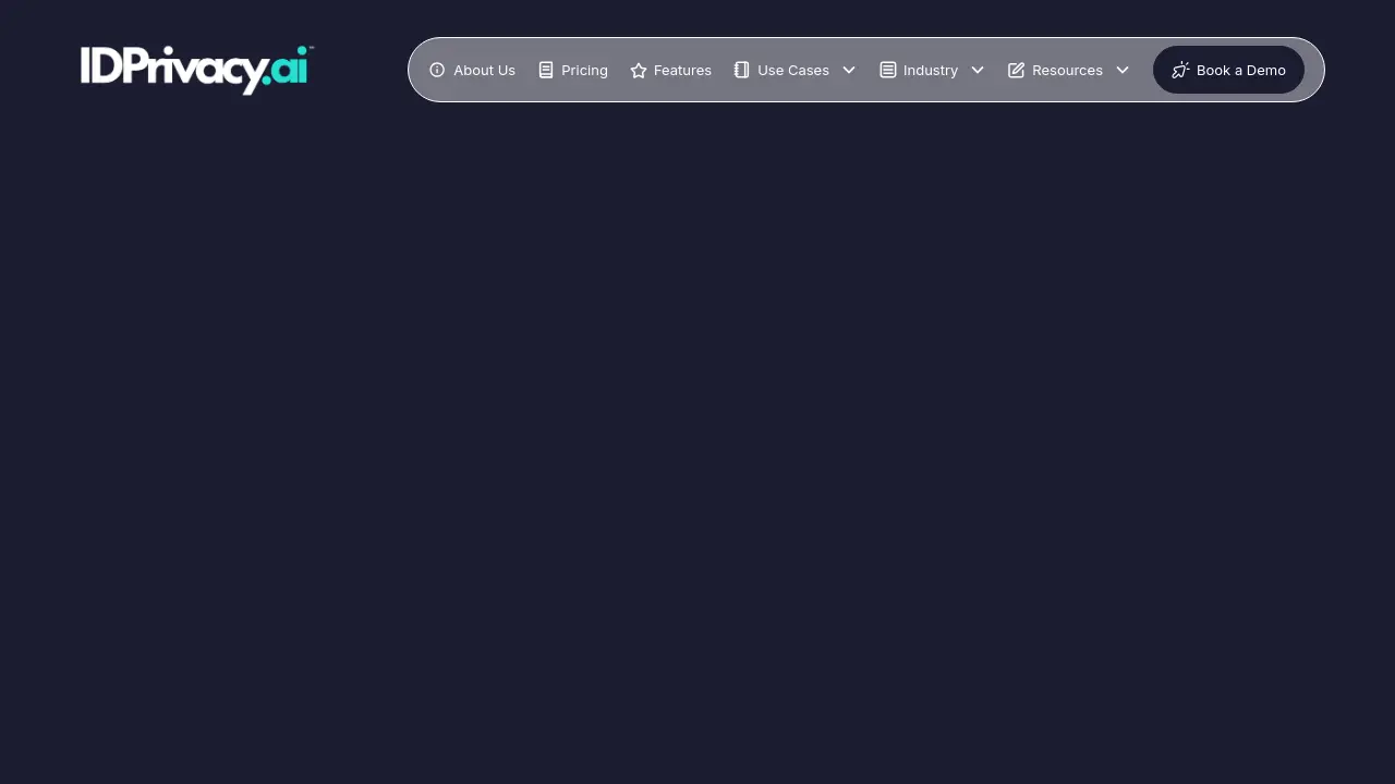 Screenshot of ID Privacy AI