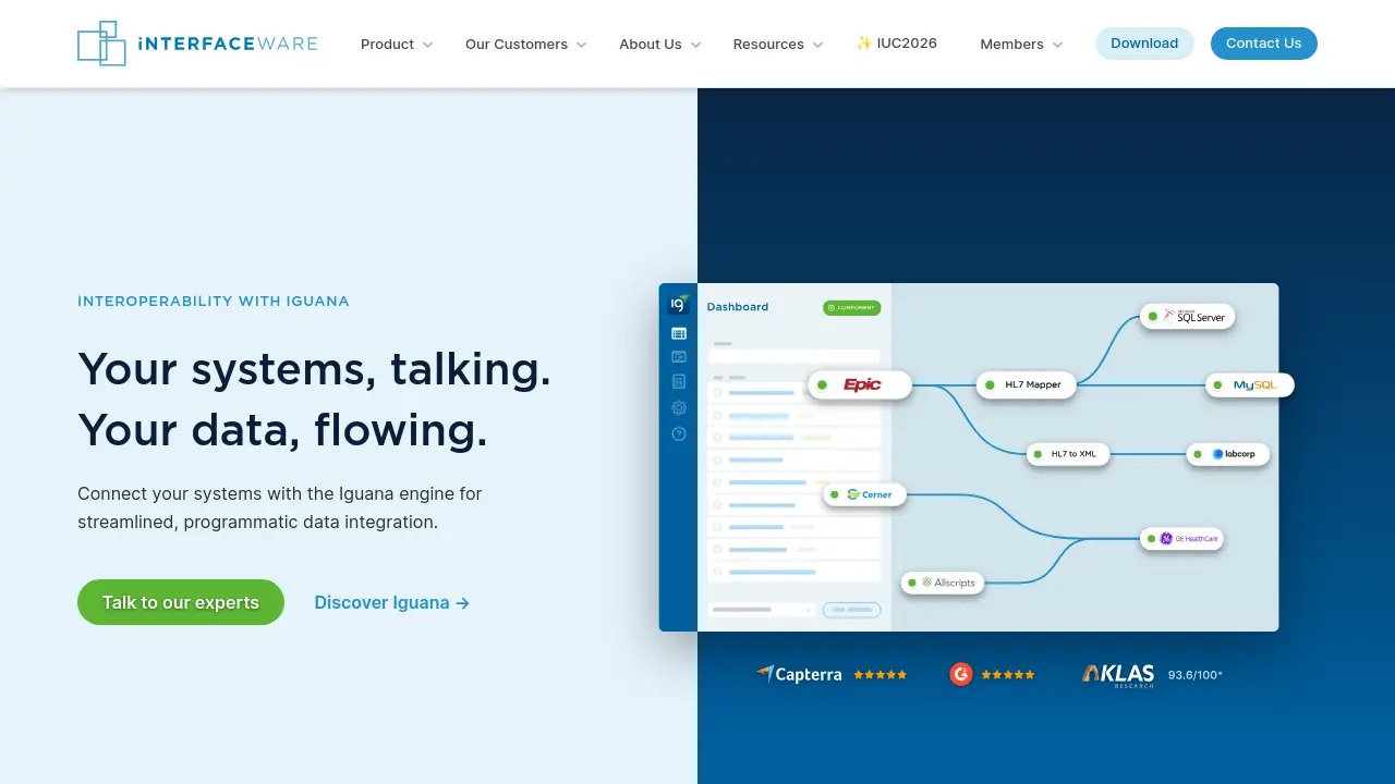 Screenshot of Iguana