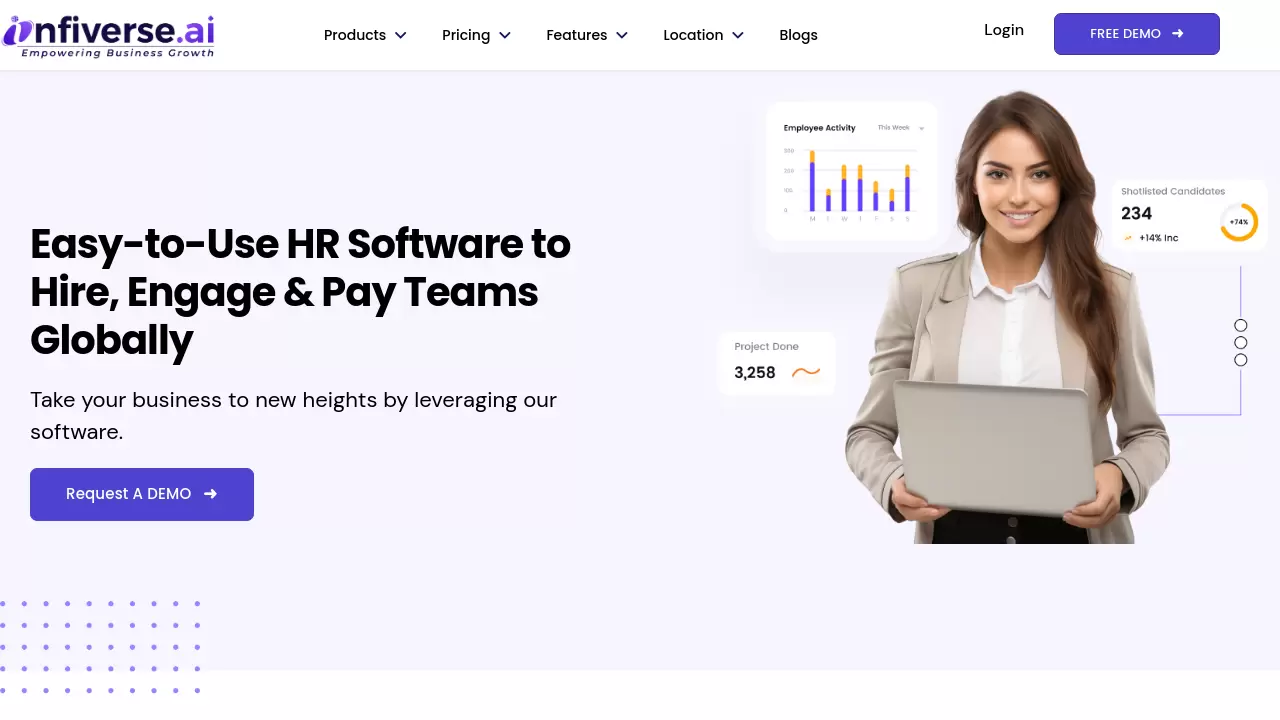 Screenshot of Infiverse HR & Payroll