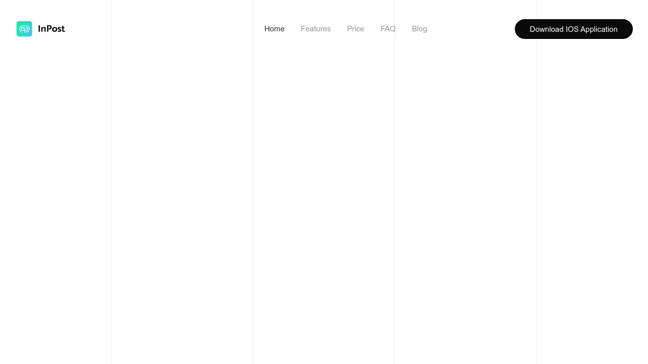 Screenshot of InPost
