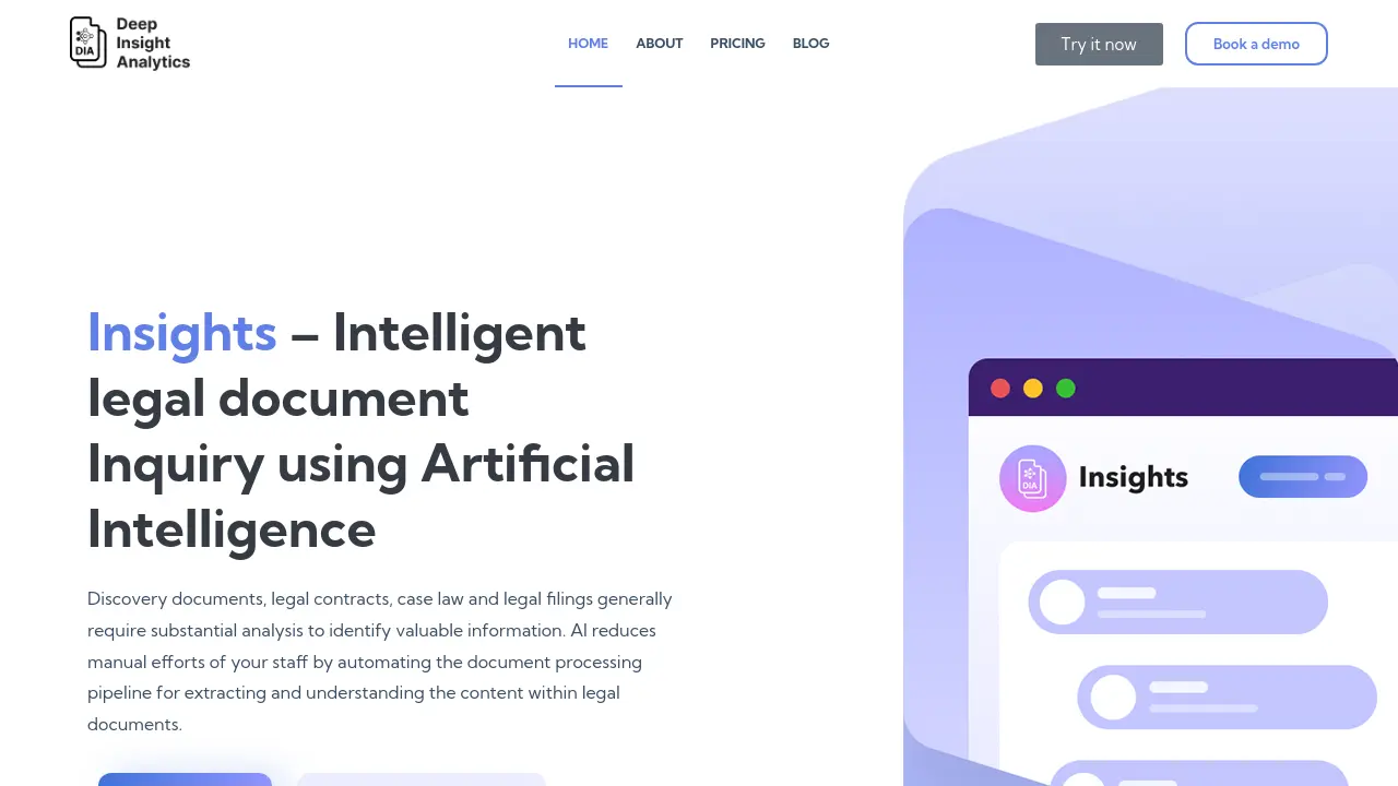 Screenshot of Insights