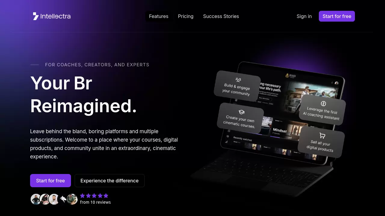 Screenshot of Intellectra