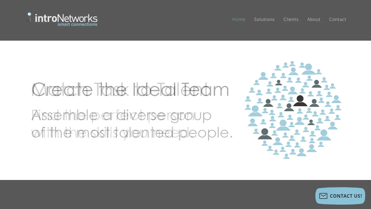 Screenshot of introNetworks