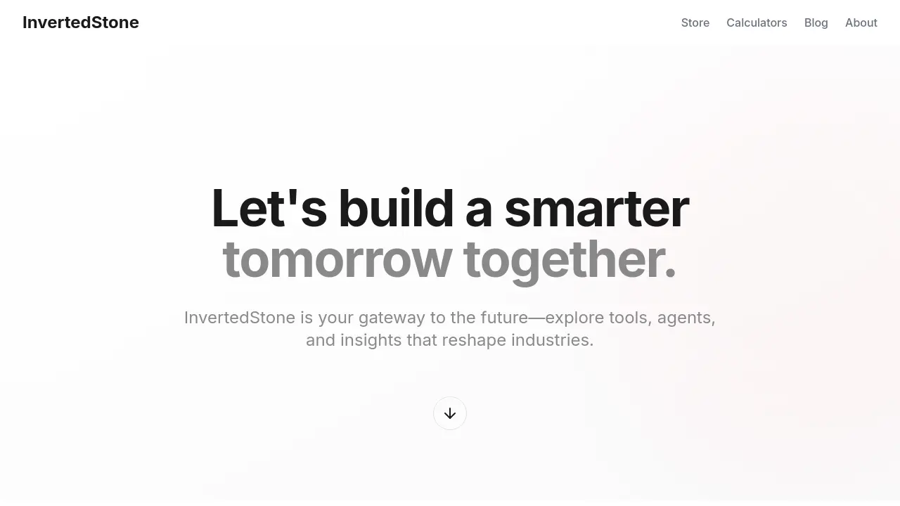 Screenshot of InvertedStone