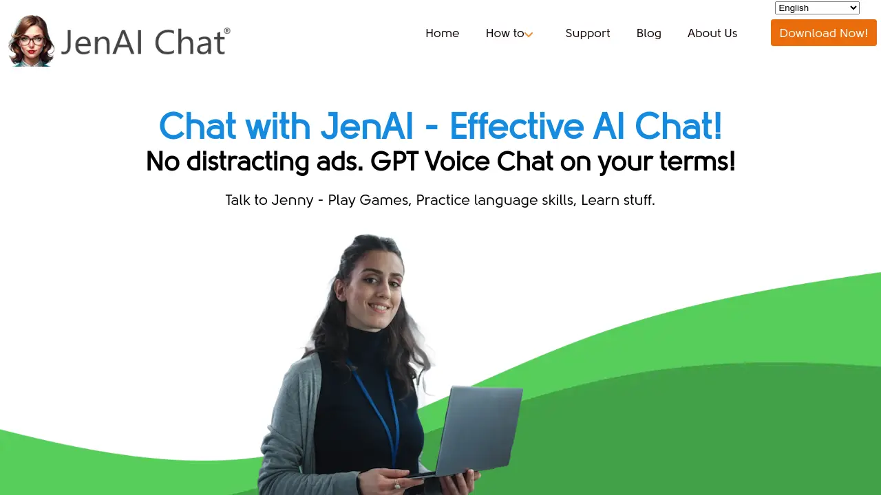 Screenshot of JenAI Chat