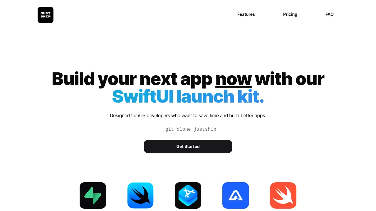 Screenshot of JustShip