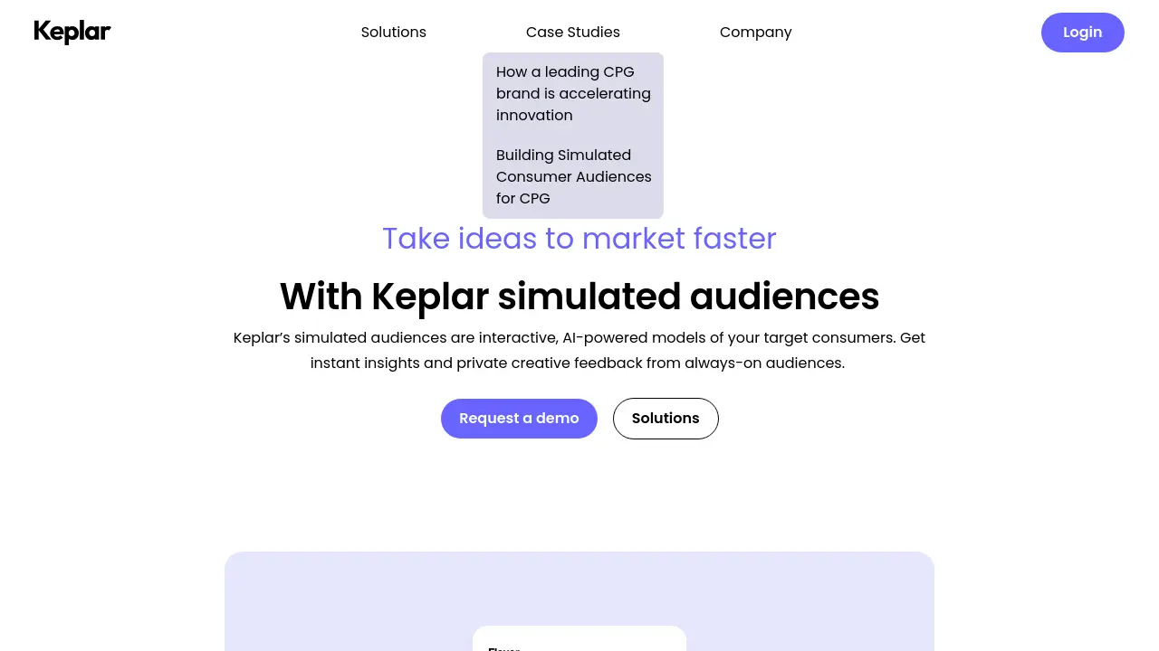 Screenshot of Keplar