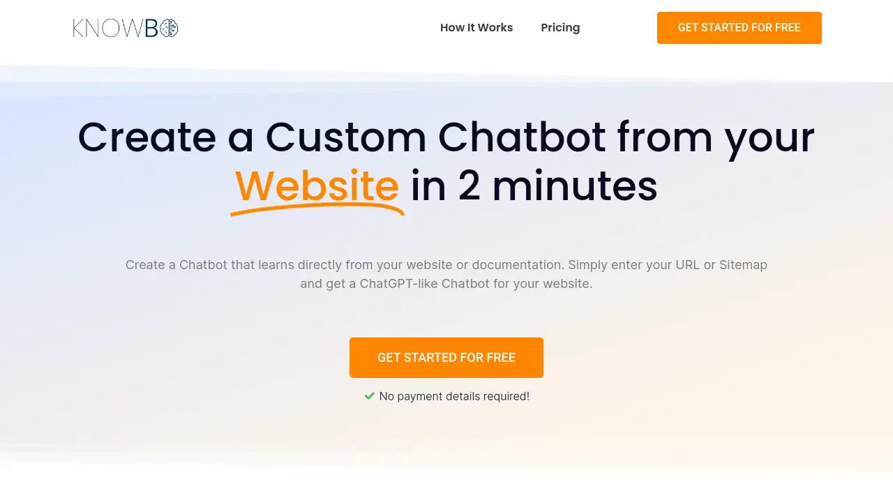 Screenshot of Knowbo