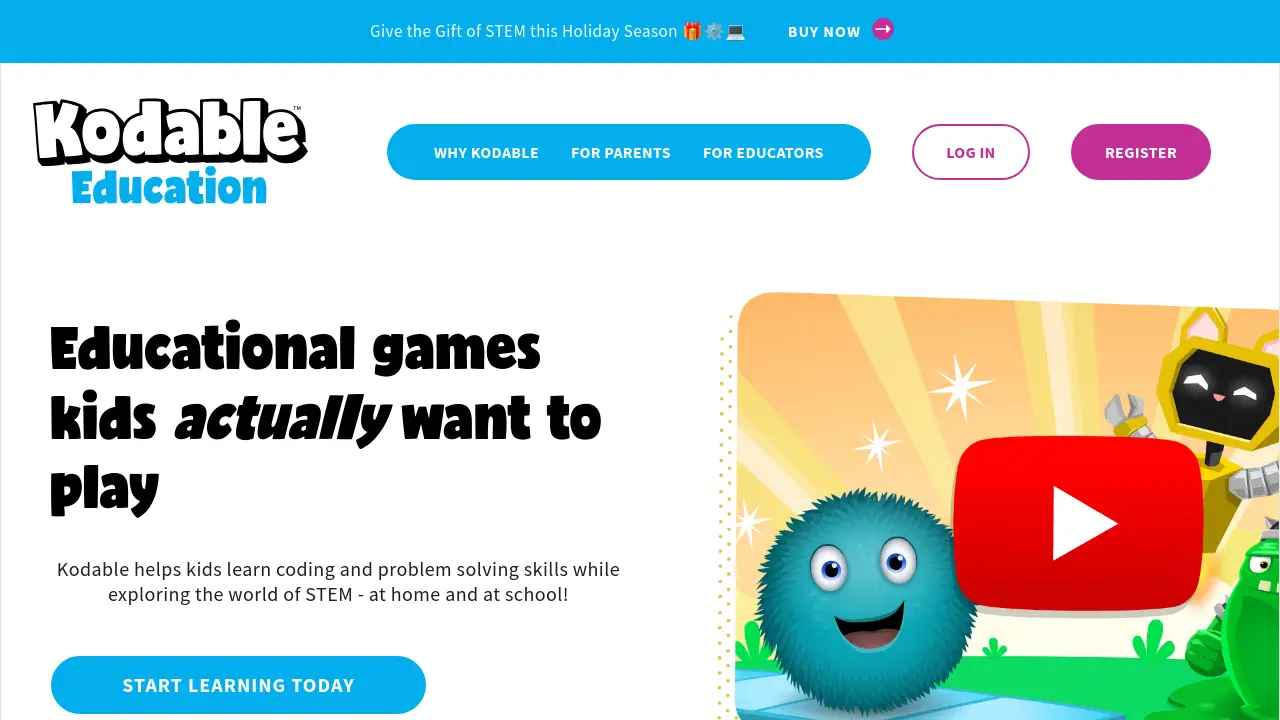 Screenshot of Kodable