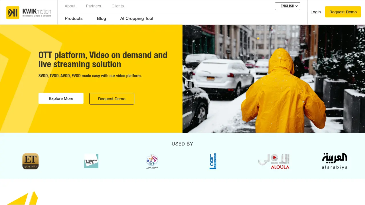 Screenshot of KWIKmotion