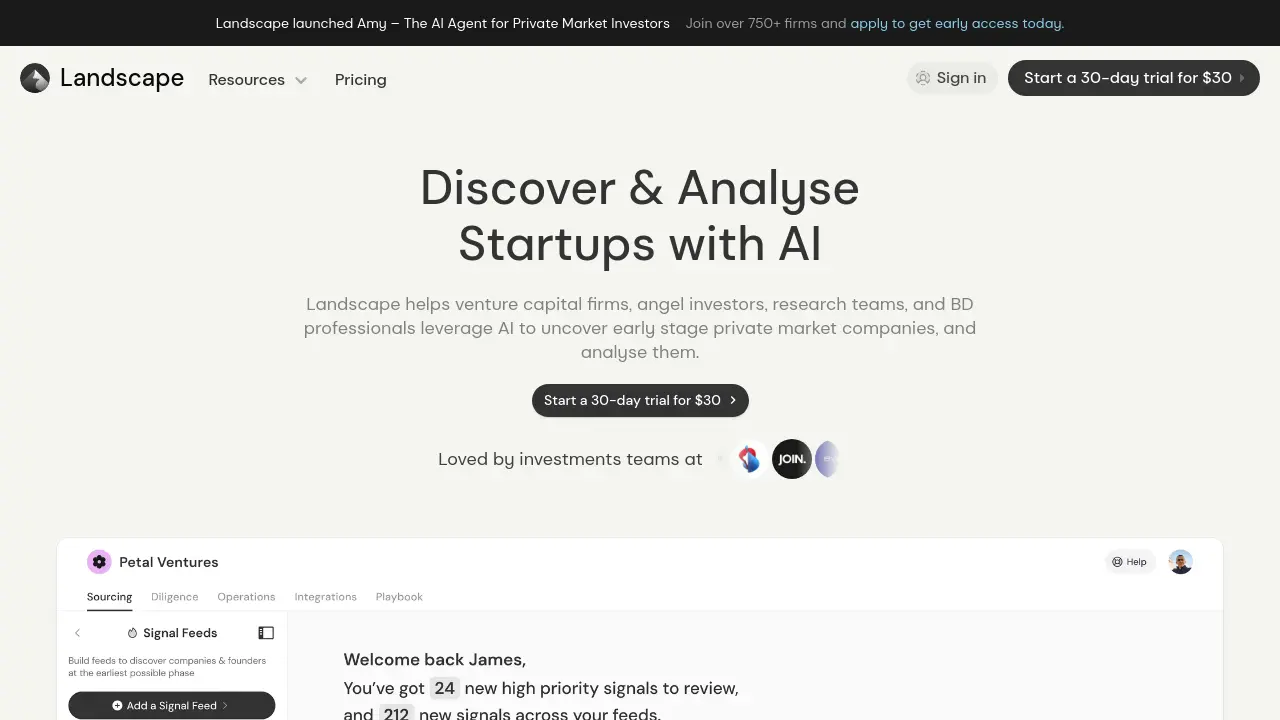 Screenshot of Landscape