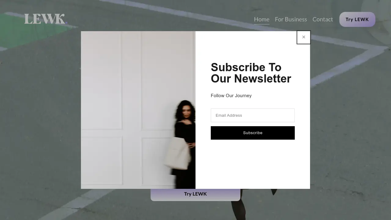 Screenshot of LEWK