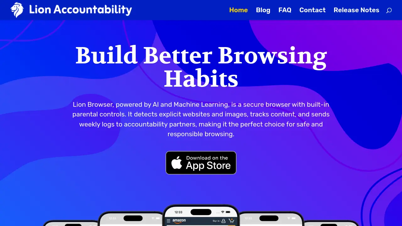 Screenshot of Lion Browser