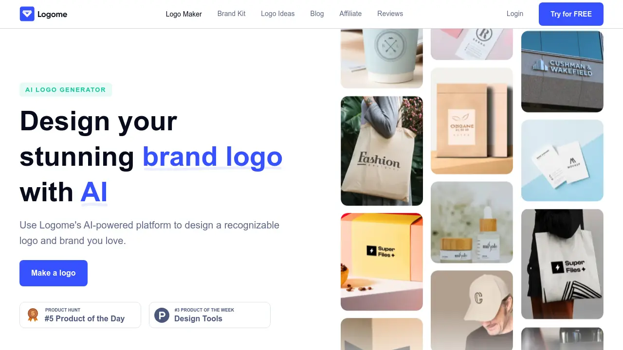 Screenshot of Logome