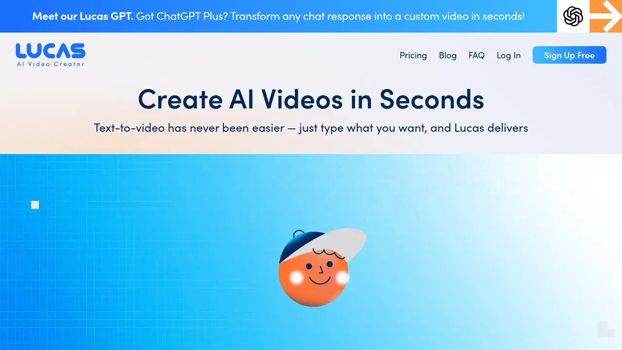 Screenshot of Lucas
