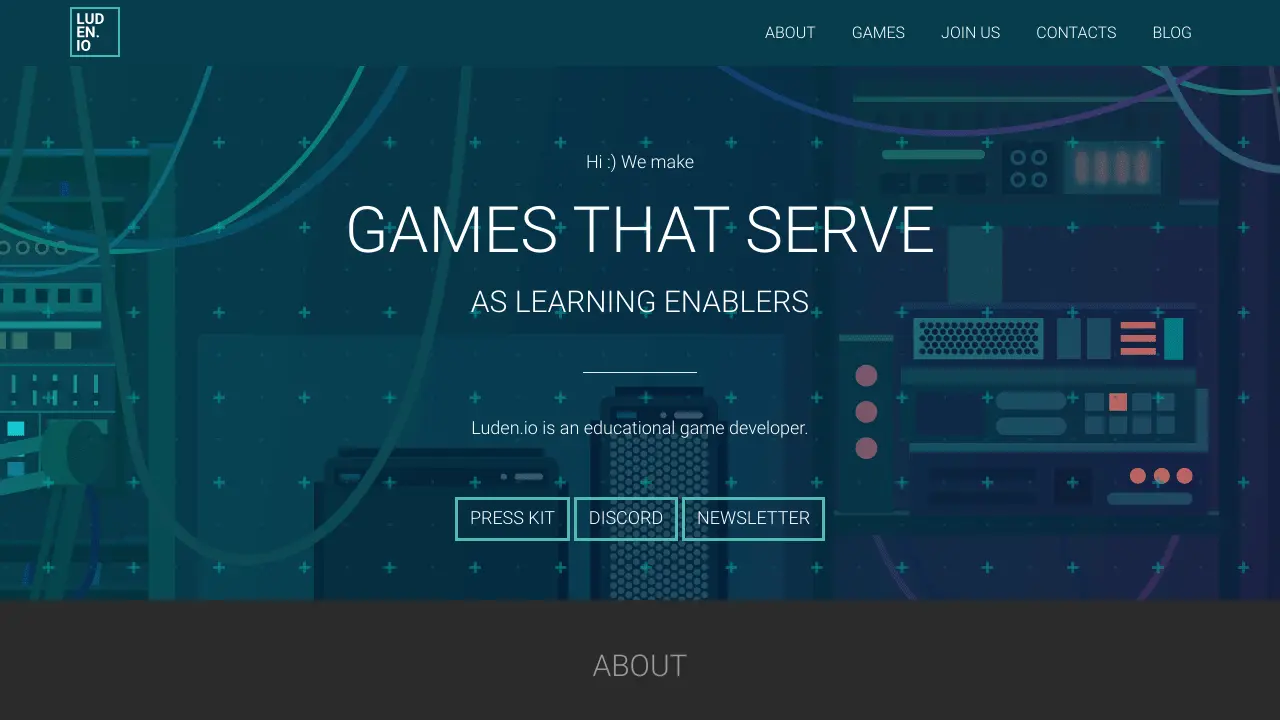 Screenshot of Luden.io