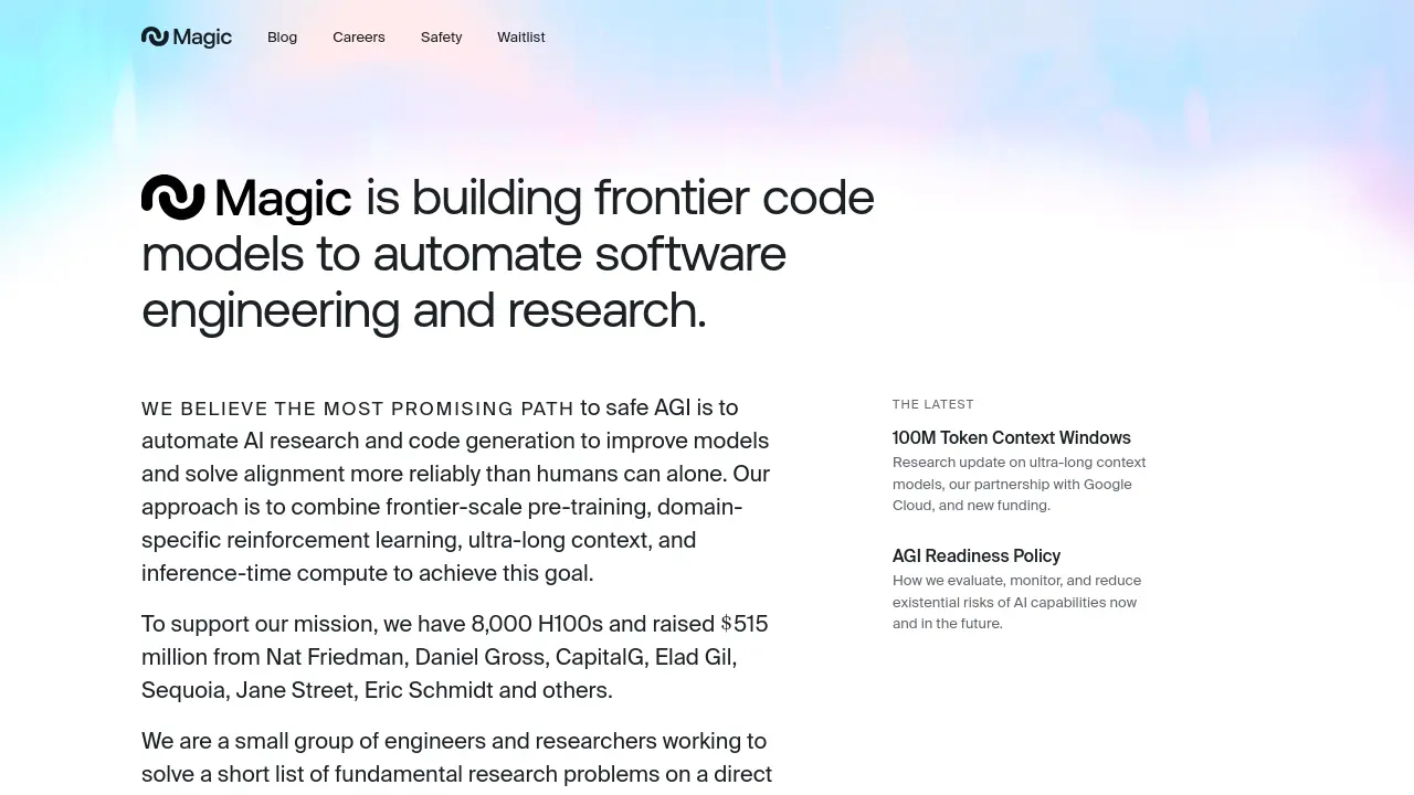 Screenshot of Magic