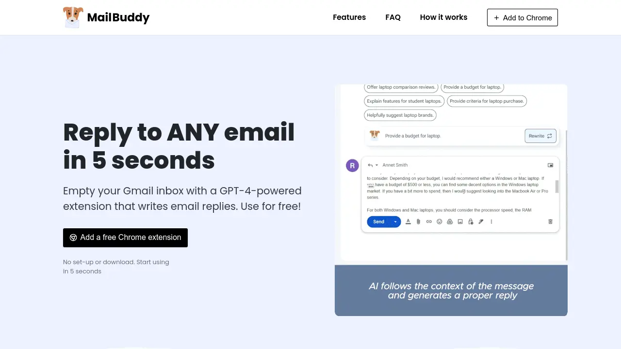 MailBuddy