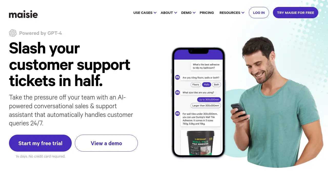 Screenshot of Maisie